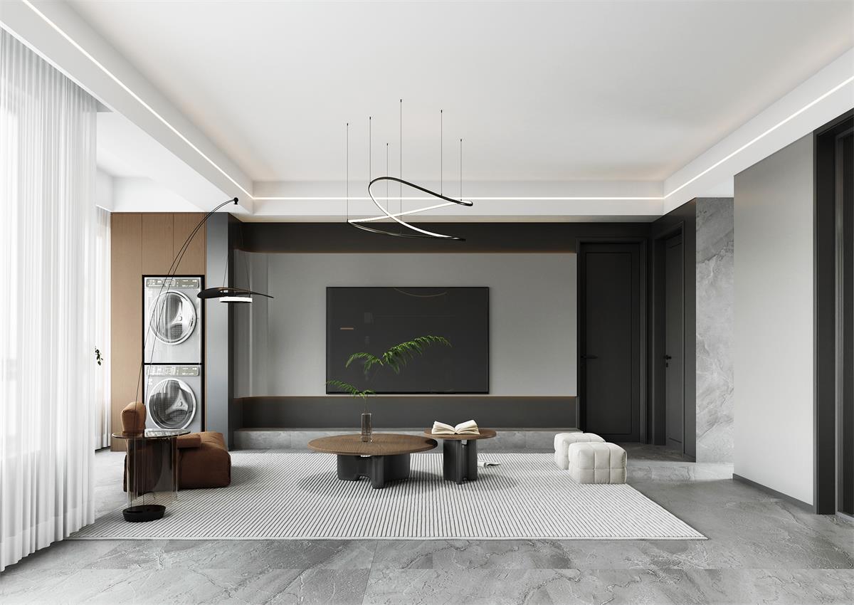 國府壹號| 驚艷！147㎡黑色簡約家，又A又颯高級感直接拉滿