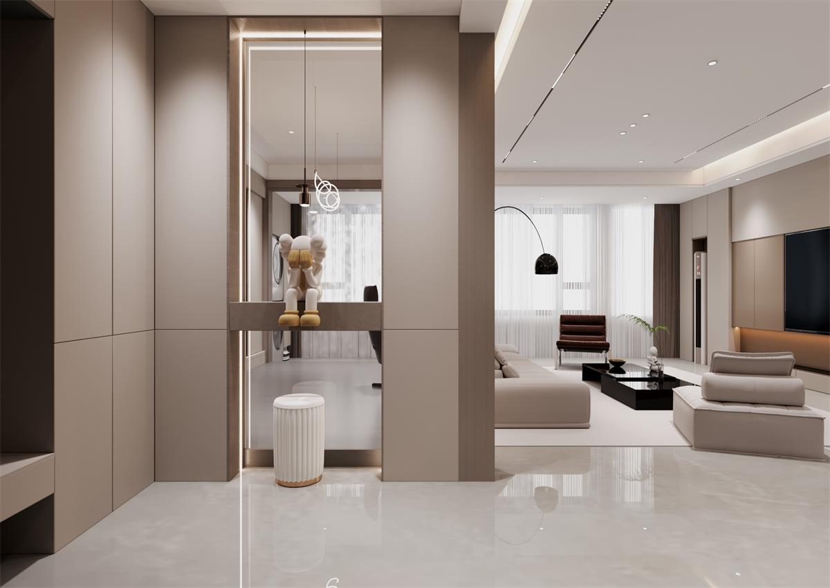 玉庭華府146㎡ | 自帶高級感的意式極簡家，一進(jìn)門就想哇塞！