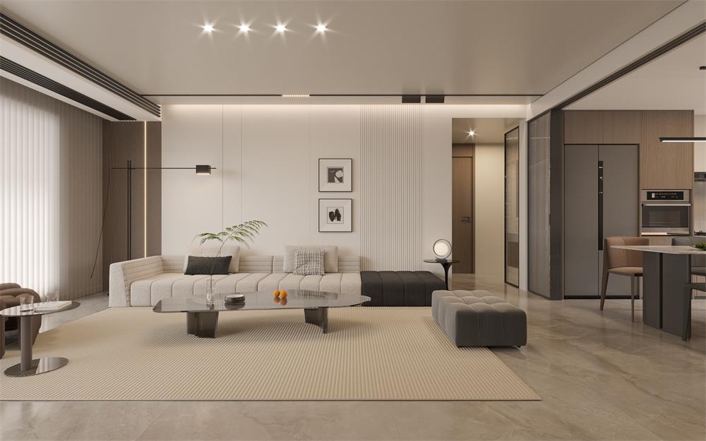 星耀閱海138㎡ | 開放式餐廚新玩法！可開合式LDK一體化，讓家瞬間大兩倍