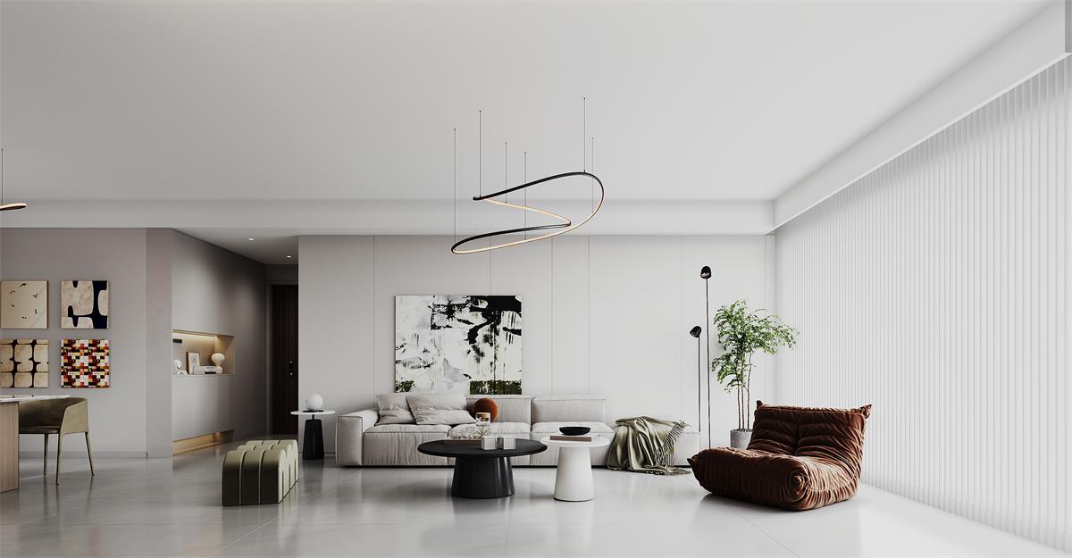 寧房云筑129㎡ | 裝修的盡頭原來是極簡(jiǎn)！家越簡(jiǎn)單越高級(jí)~