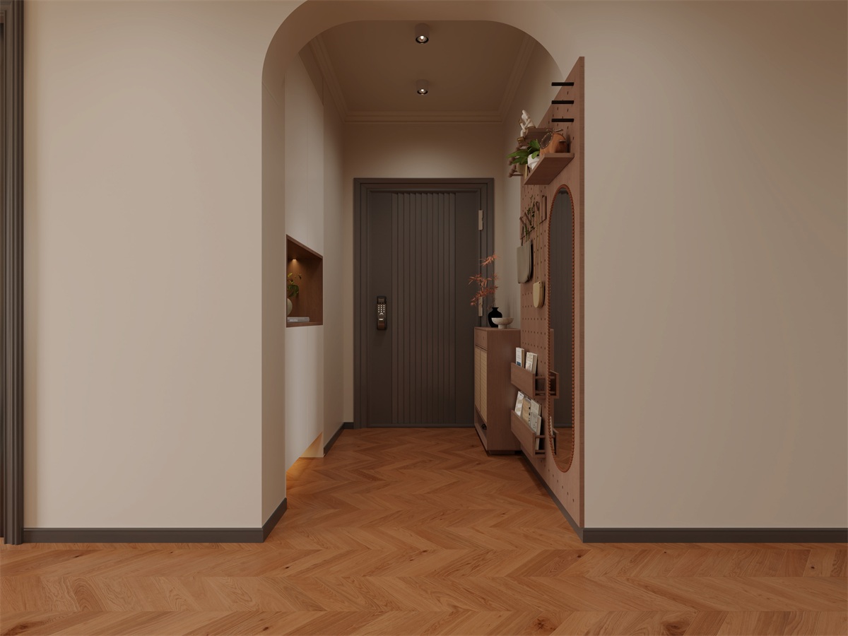 閱海萬家110㎡ | 奇葩戶型爆改中古風(fēng)治愈美家！推門第一眼就驚艷！