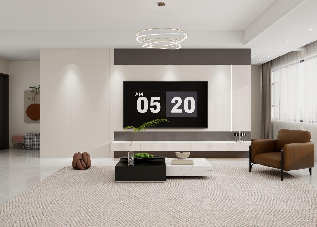 玉庭華府 | 135㎡現(xiàn)代簡約風(fēng)，給生活做減法，舒適加倍！