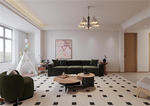 湖畔嘉苑 | 139㎡輕復(fù)古之家，不盲目跟風(fēng)，做生活的主角