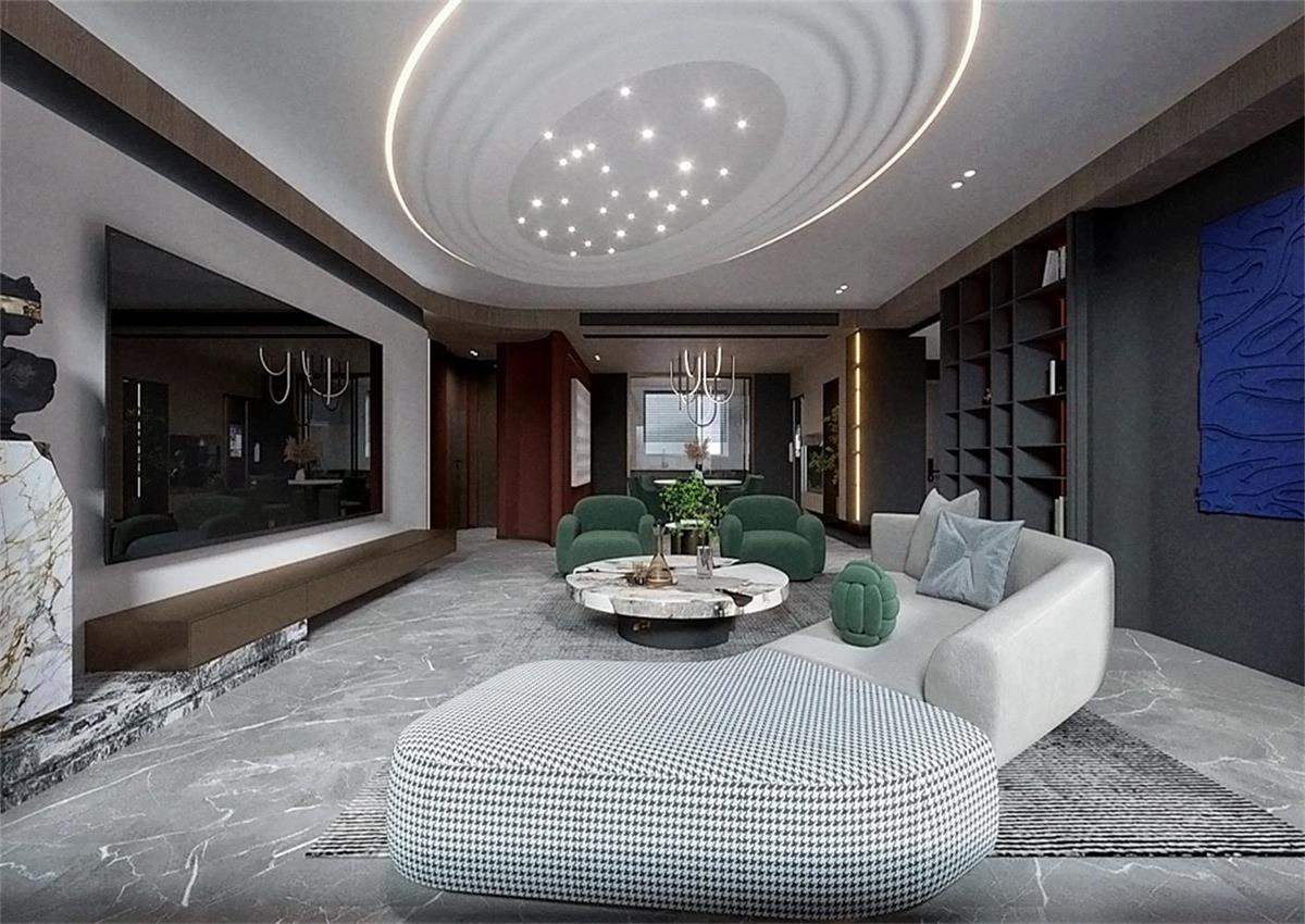 中海九樾143㎡ | 你不敢嘗試的暗黑系混搭風(fēng)，到底有多炫酷？！