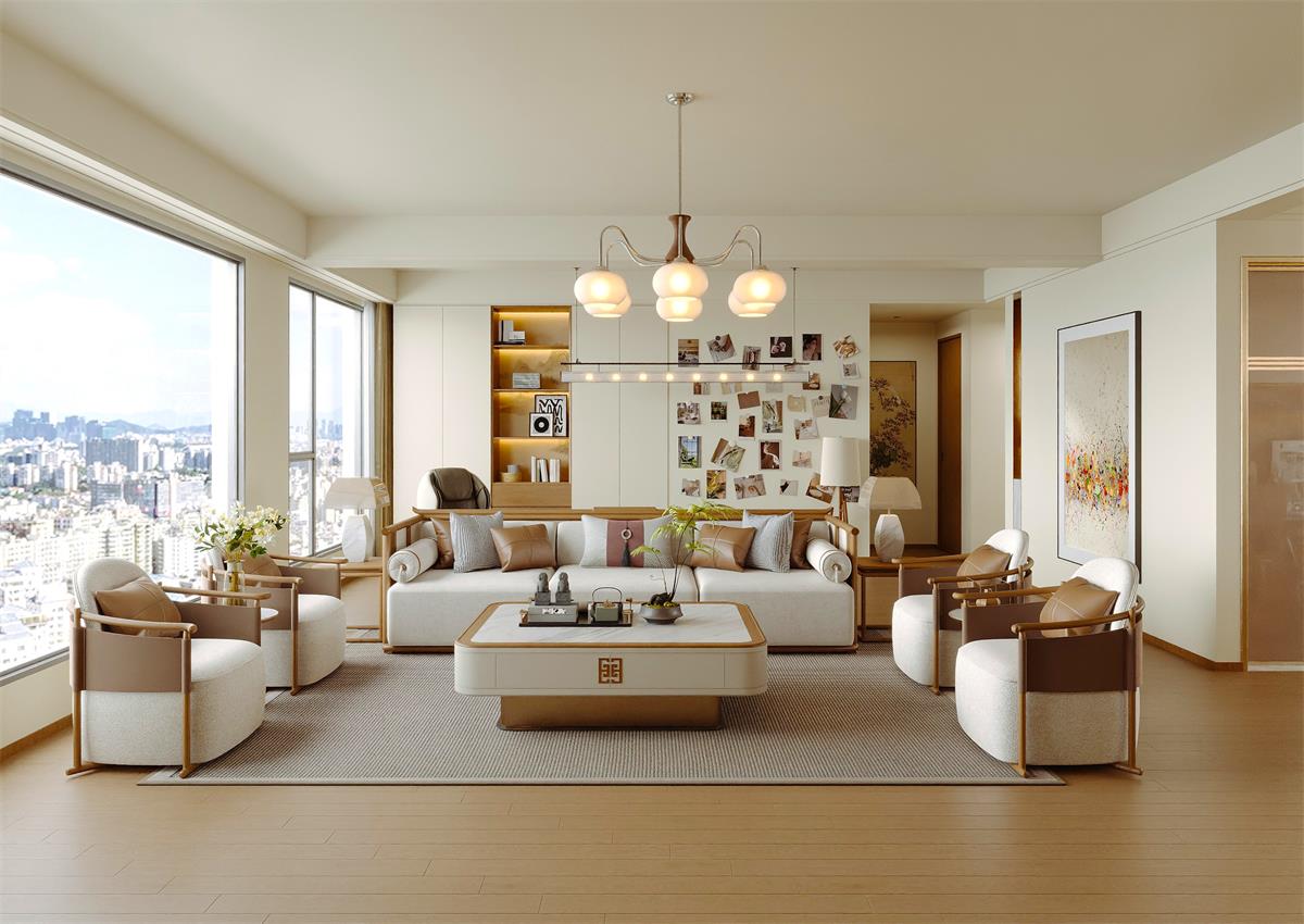 閱麓和院147㎡ | 三線小城的宋式美學(xué)家，有種「柳暗花明」 的松弛寫意