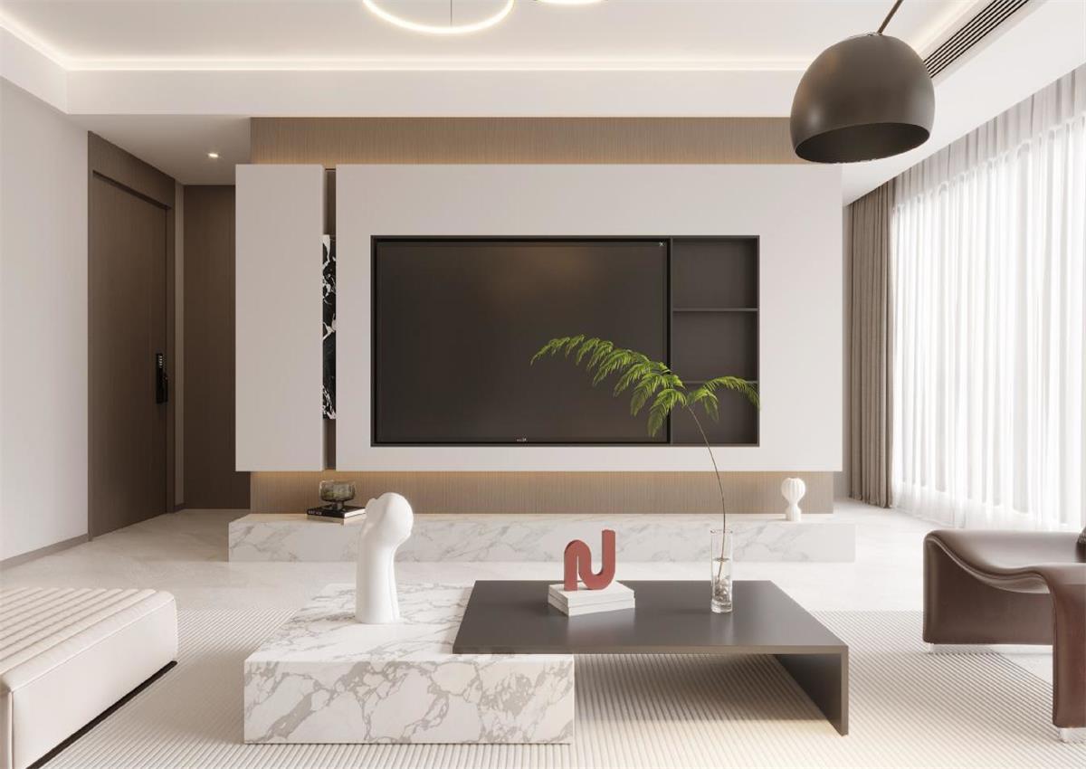 萬科錦曜143㎡ | 中性色調(diào)的自然風(fēng)之家，慢生活的氛圍徹底治愈我了！