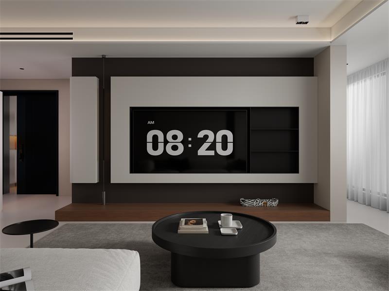 北郡府136㎡ | 不跟風(fēng)、不網(wǎng)紅，這個高智感的意式極簡家，百看不厭！