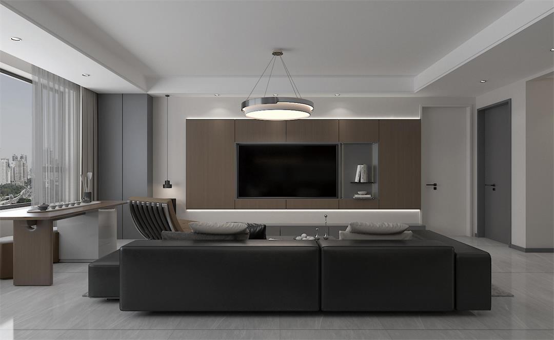 閱麓和院128㎡ | 極簡黑白灰的家，高級卻不高冷！