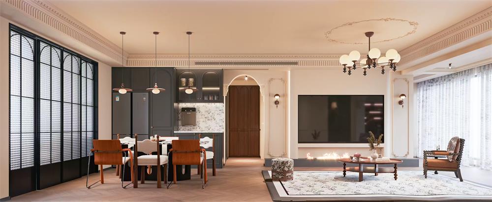 中梁印168㎡ | 絕美法式復(fù)古風(fēng)！二人一貓裝滿日常的松弛與浪漫~