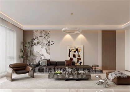 閱云庭118㎡ | 現代主義+低飽和色調的家，舒適耐看還不過時！