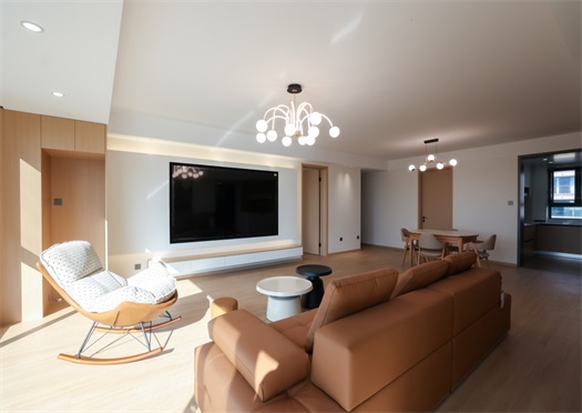 實景首發(fā) | 星耀閱海143㎡完工！原木風的含金量誰懂！溫柔又治愈~