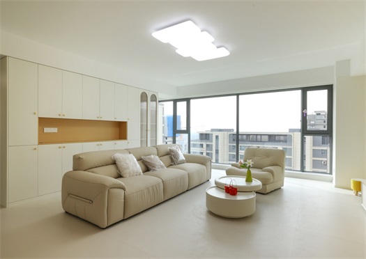 實(shí)景 | 萬(wàn)錦公館143㎡奶油風(fēng)，藏進(jìn)角落里的寫(xiě)意自然，讓焦慮瞬間清零！