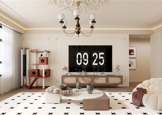 盛世西城130㎡ | 住進(jìn)這個(gè)中古奶油風(fēng)的家，推門那一刻幸福感爆棚！