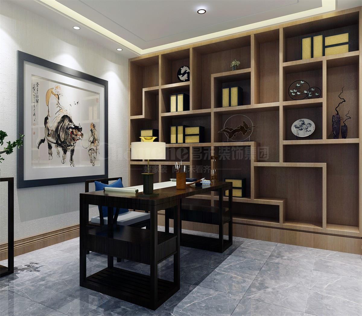 書房和接待茶室散發(fā)著淡淡的茶香，只需心境空靈，少幾分濃墨重彩，多幾分雅致清寧，并在此感悟生命的智慧。