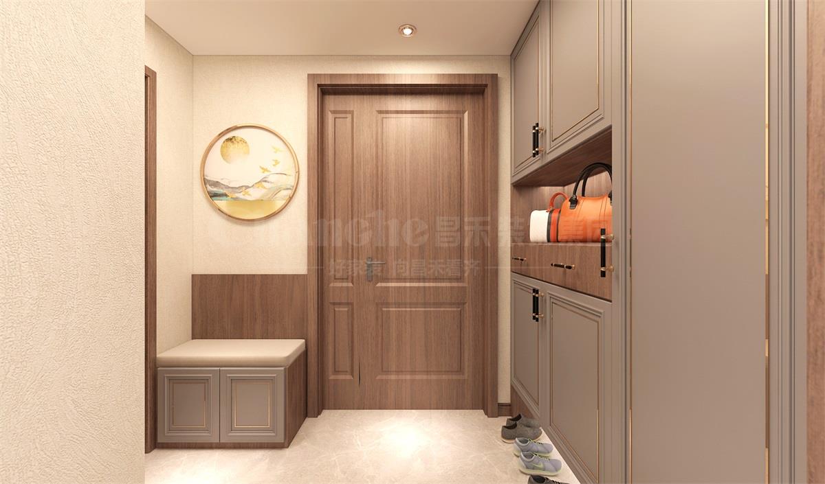 璽云臺(tái)140平米現(xiàn)代簡(jiǎn)約裝修效果圖 